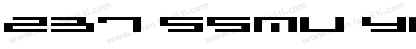 237 ssmu yu ti字体转换